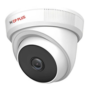 CP Plus CP-URC-DC24PL2-V3 HD 2.4MP Dome Security Camera with 3.6mm Lans, IR Range Upto 20mtr